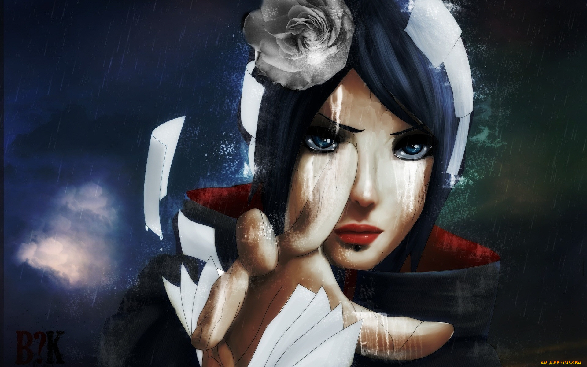 , naruto, , konan